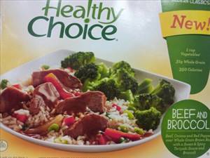 Healthy Choice Beef and Broccoli