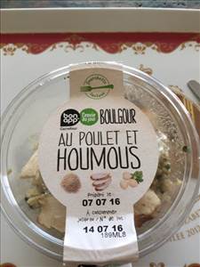 Bon App Boulgour au Poulet et Houmous