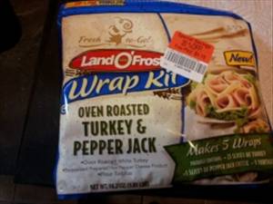 Land O' Frost Oven Roasted Turkey & Pepper Jack Wrap Kit