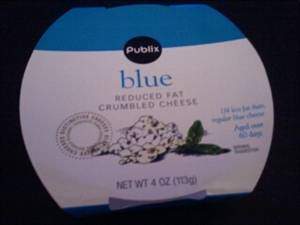 Publix Reduced Fat Crumbled Blue Cheese