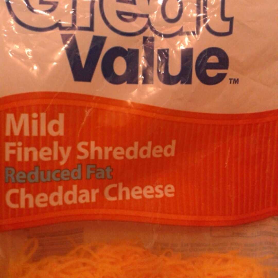 Great Value Mild Reduced Fat Cheddar Cheese