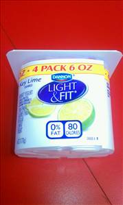 Dannon Light & Fit Yogurt - Key Lime