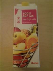 Auchan 100% Pur Jus Multifruits