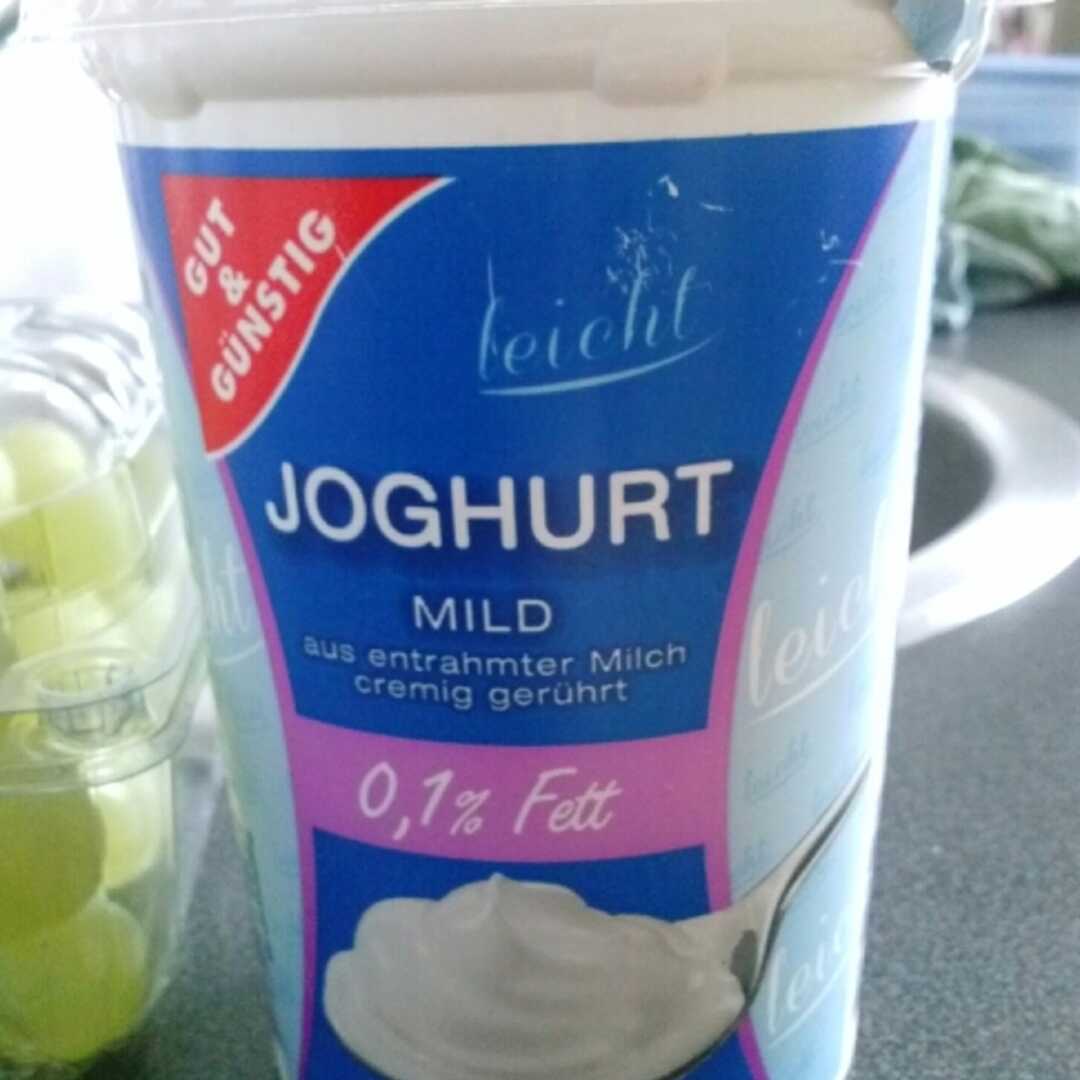Gut & Günstig Joghurt Mild 0,1% Fett