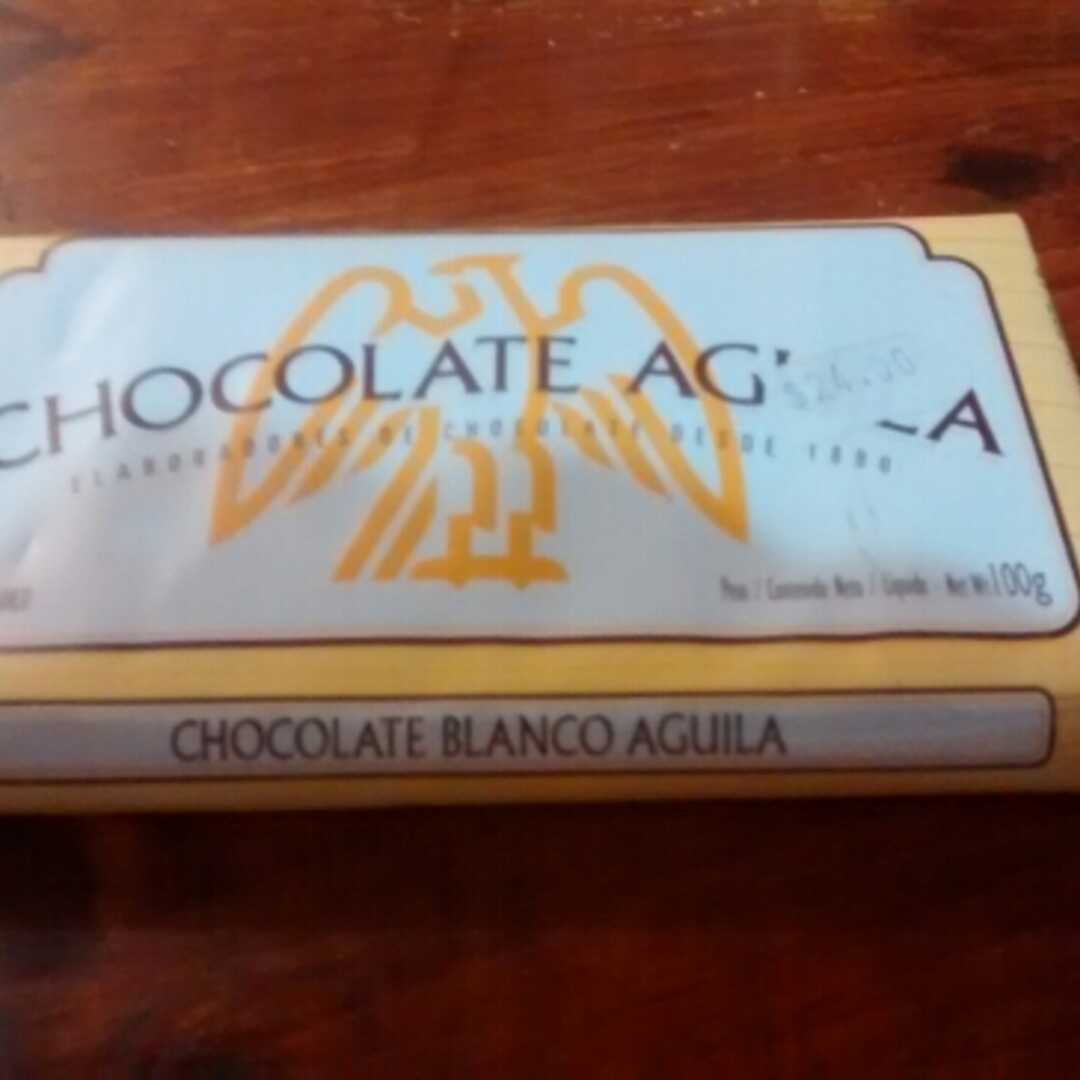 Calorías en Aguila Chocolate Blanco e Información Nutricional