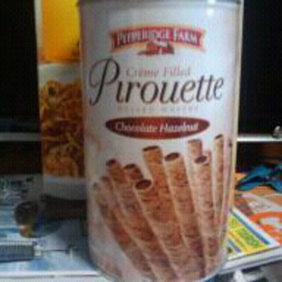Pepperidge Farm Chocolate Hazelnut Creme-filled Pirouettes Rolled Wafers