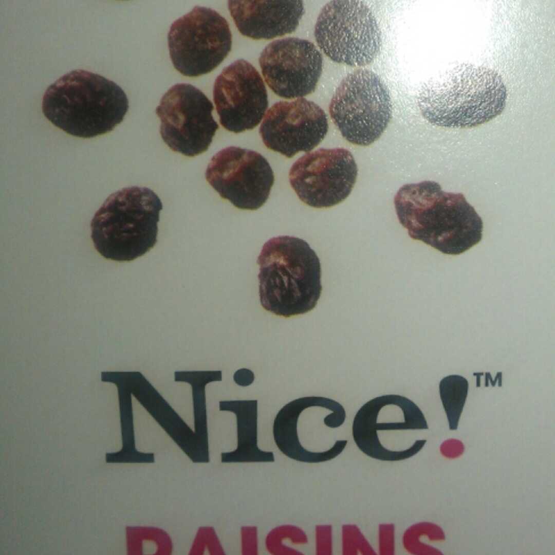 Nice! Raisins