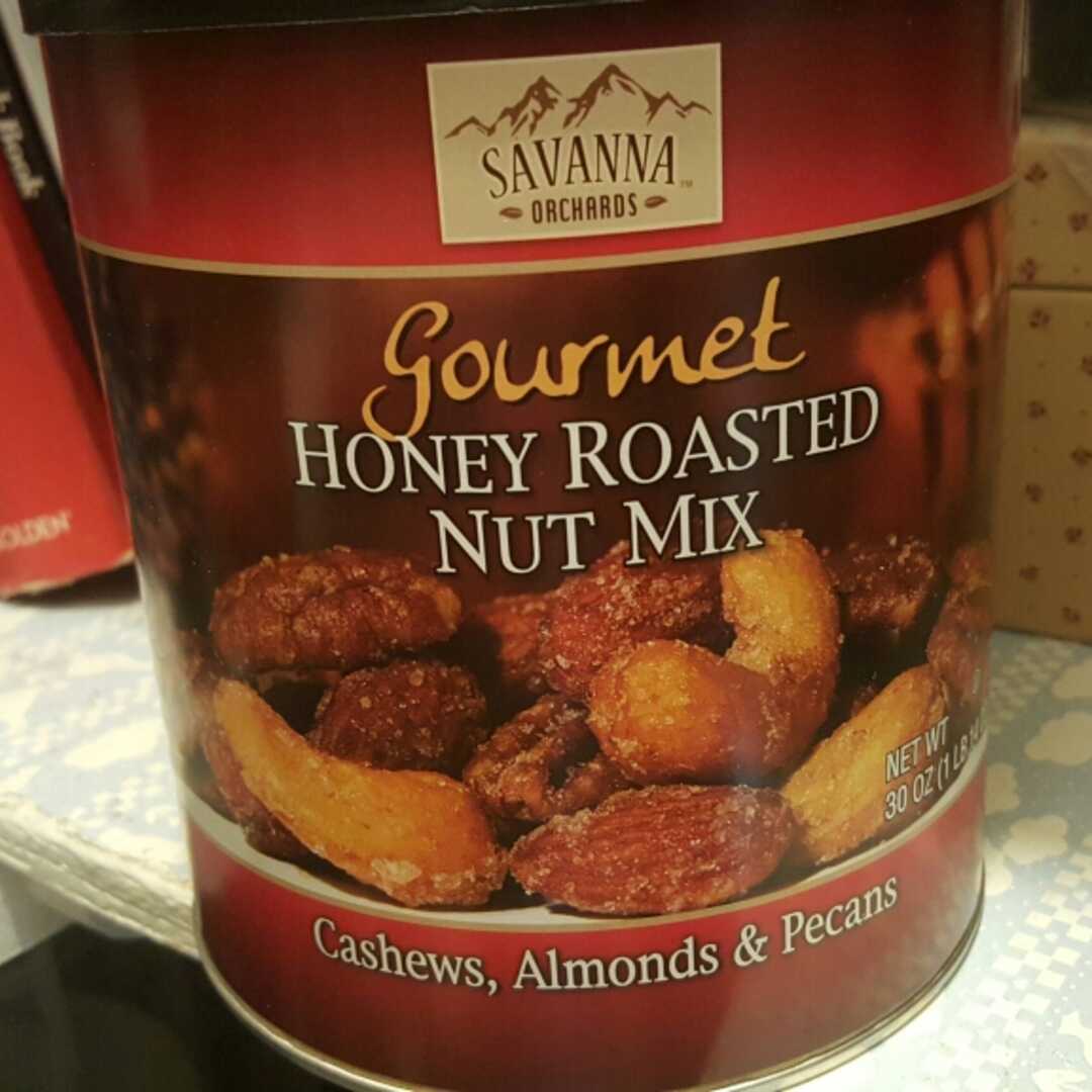  Savanna Orchards Gourmet Honey Roasted Nut Mix, 30