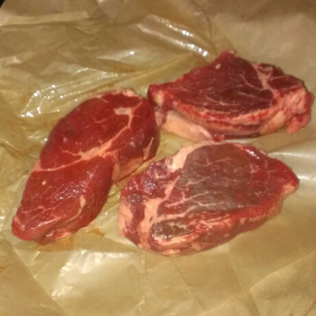Beef Tenderloin (Lean Only, Trimmed to 1/4" Fat, Prime Grade)