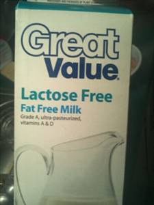 Great Value Lactose Free Fat Free Milk