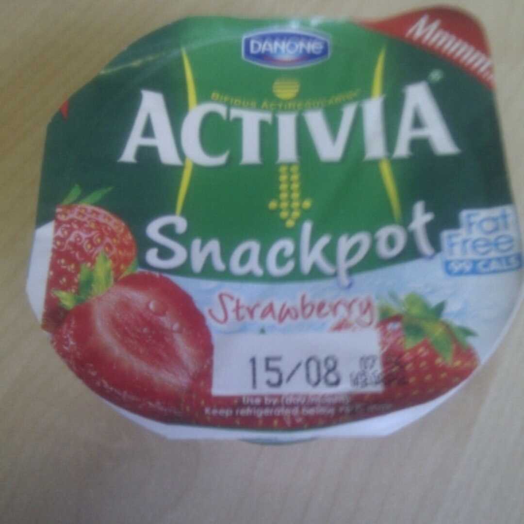 Activia Strawberry Snackpot