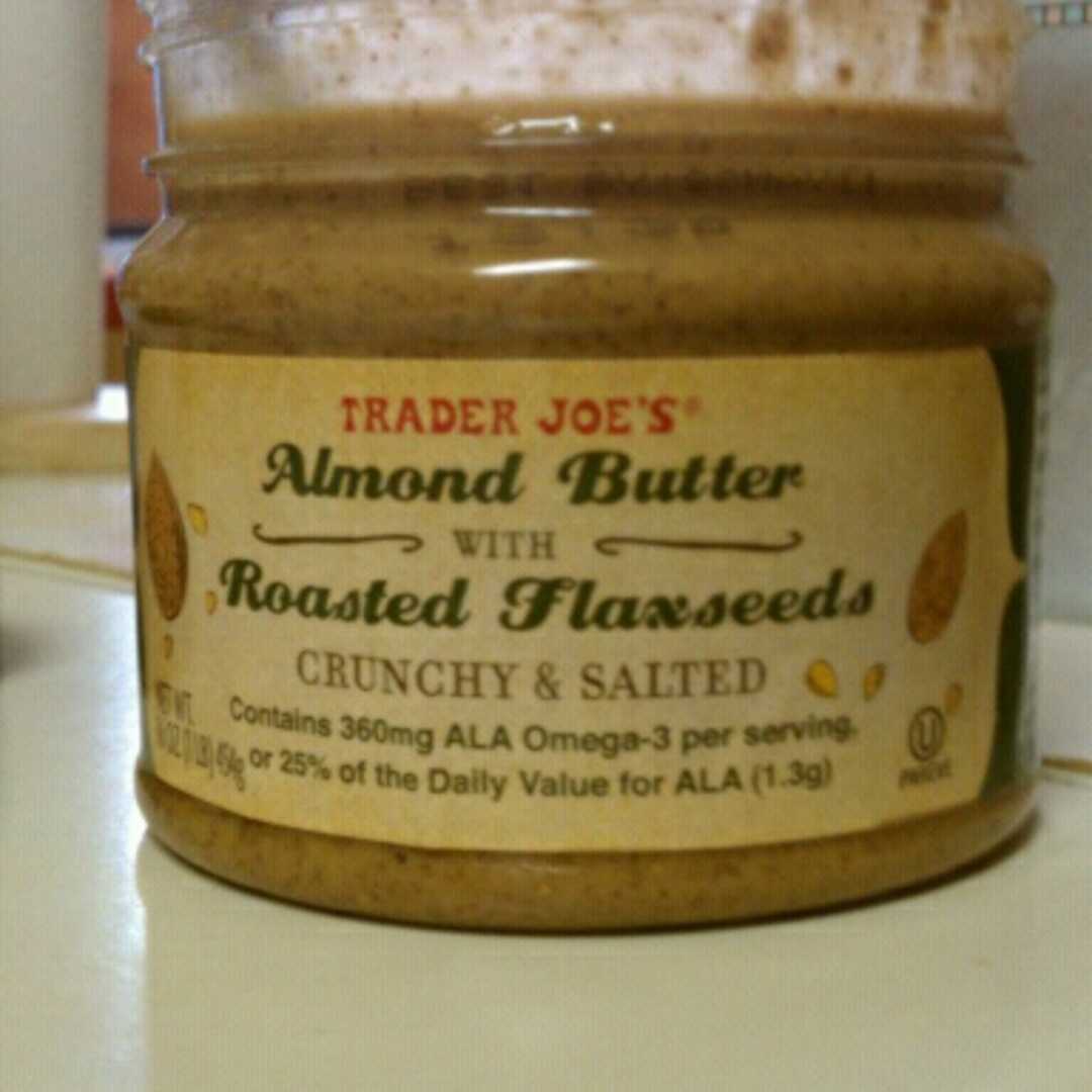 Trader Joe's Almond Butter with Roasted Flaxseeds (Crunchy & Salted)