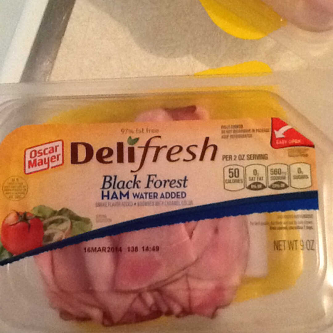 Oscar Mayer Deli Fresh Black Forest Uncured Ham