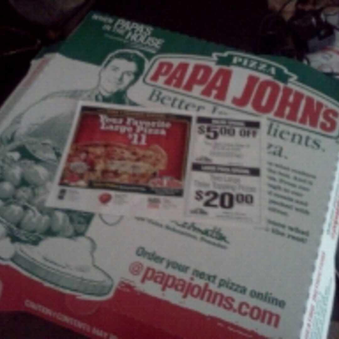 Papa John's 10" Original Crust Pizza - The Meats
