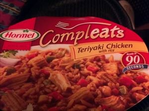 Hormel Compleats Teriyaki Chicken with Rice