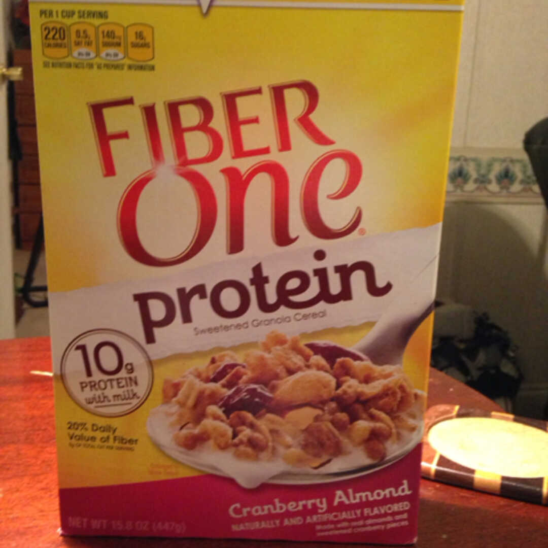 Fiber One Protein Cereal Cranberry Almond