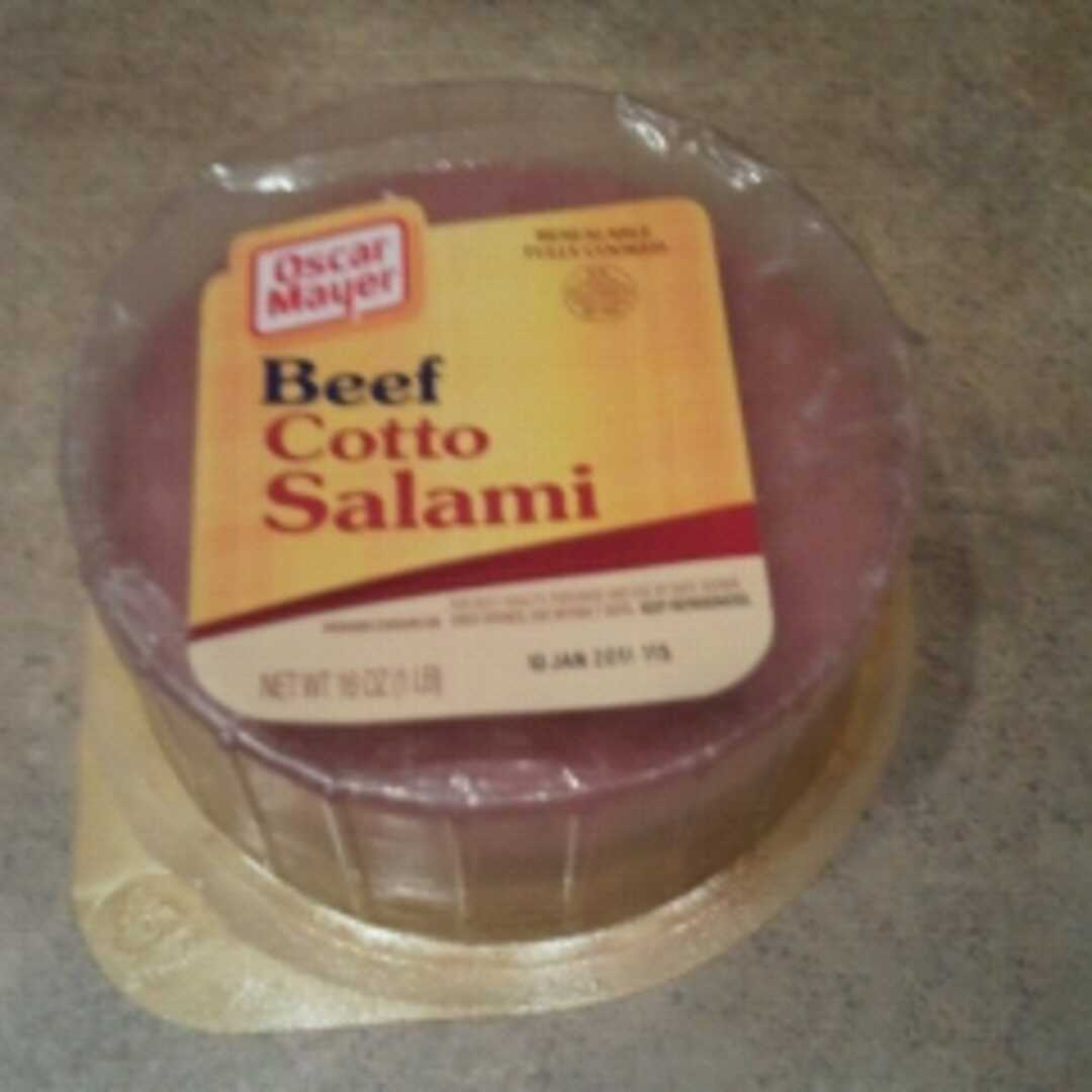 Oscar Mayer Beef Cotto Salami Cold Cuts