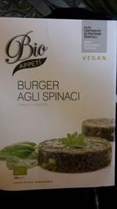 Bio Appetì Burger Agli Spinaci