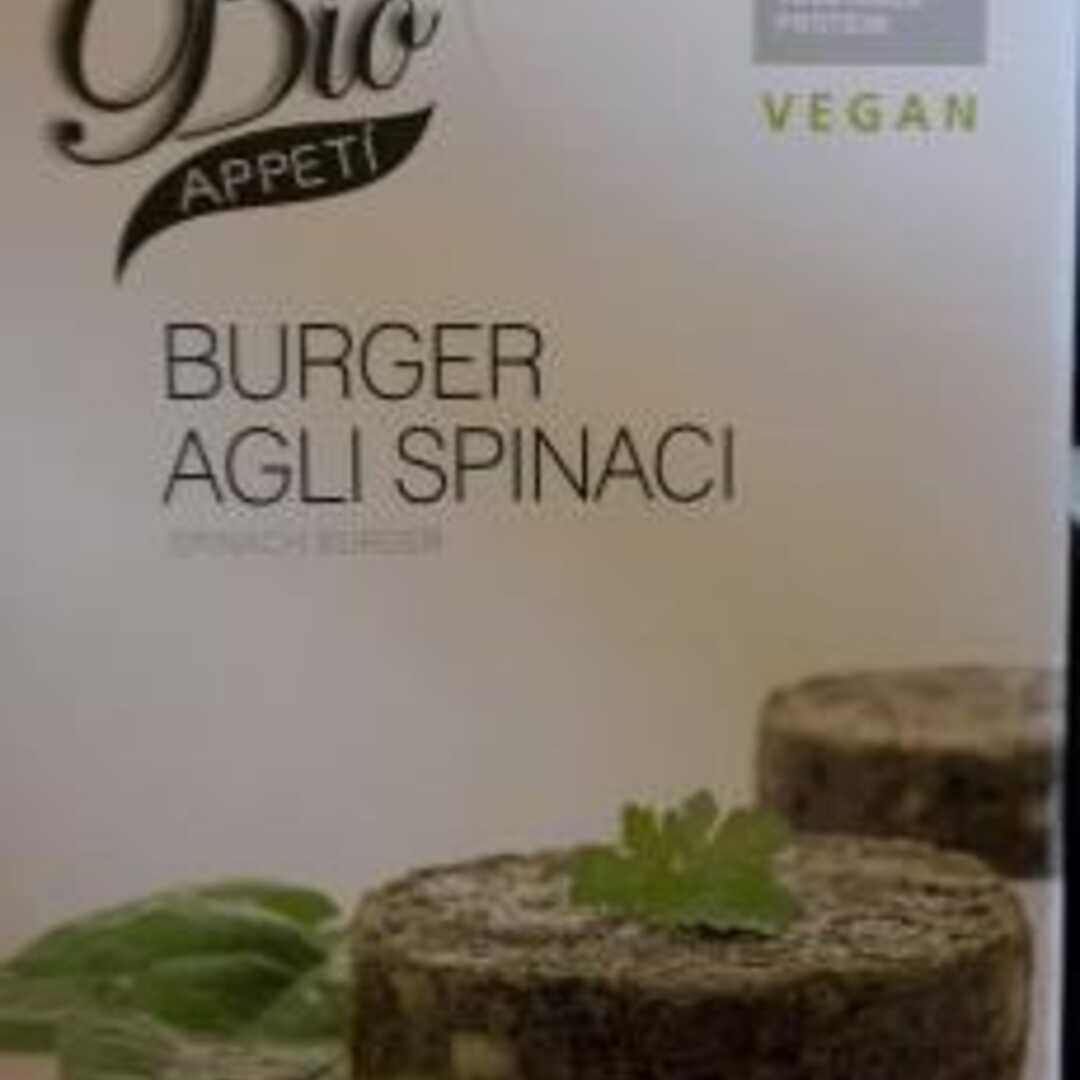 Bio Appetì Burger Agli Spinaci