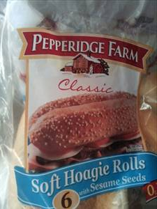 Pepperidge Farm Soft Hoagie Rolls with Sesame Seeds