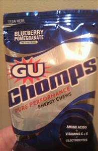 Gu Chomps Energy Chews - Blueberry Pomegranate