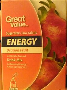 Great Value Dragon Fruit Drink Mix