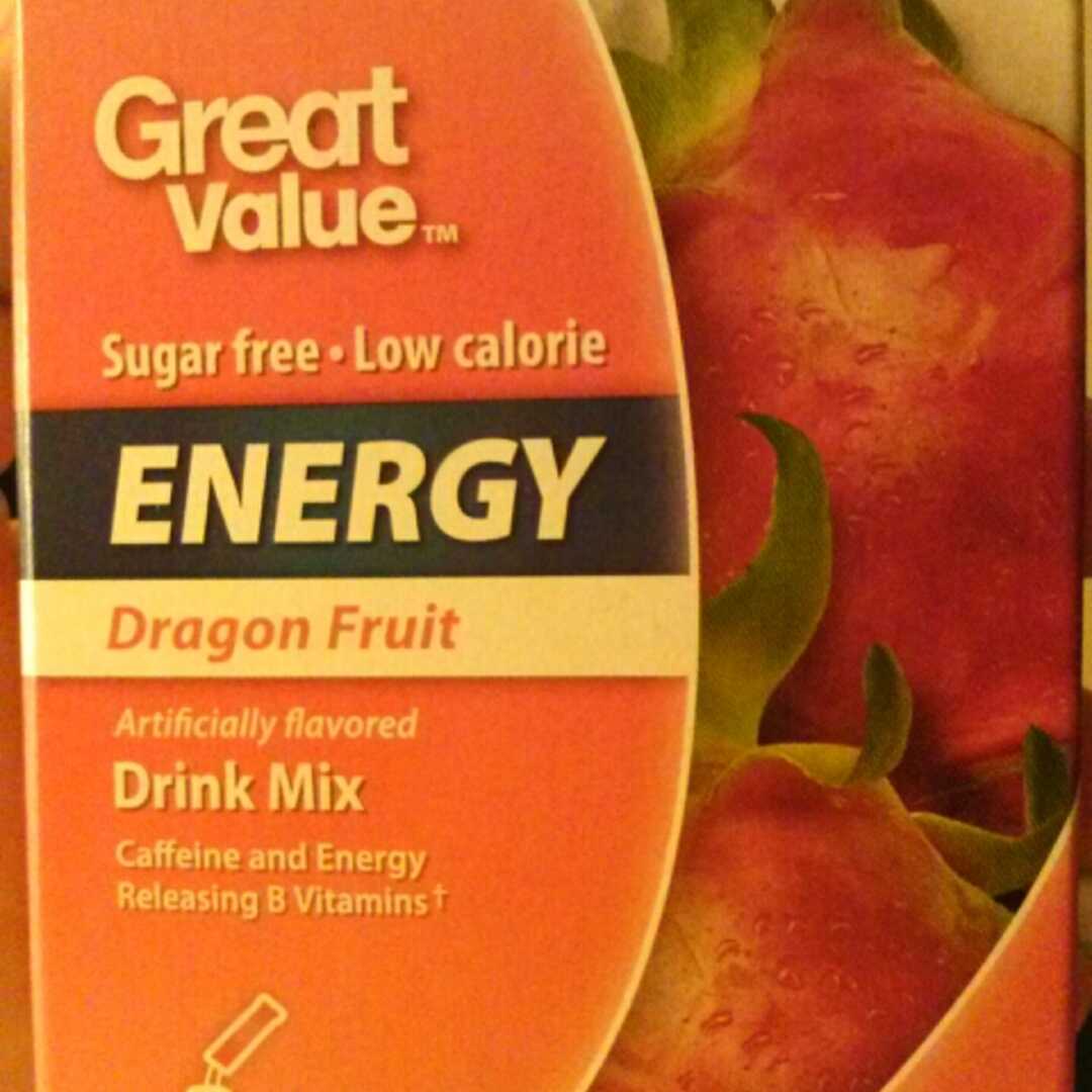 Great Value Dragon Fruit Drink Mix