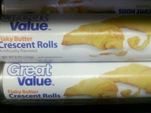 Great Value Flaky Butter Crescent Rolls