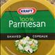 Kraft 100% Parmesan Cheese Shaved