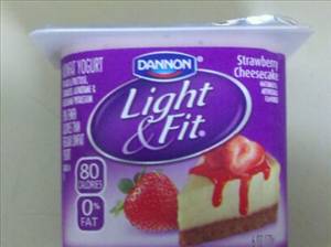 Dannon Light & Fit Yogurt - Strawberry Cheesecake (170g)