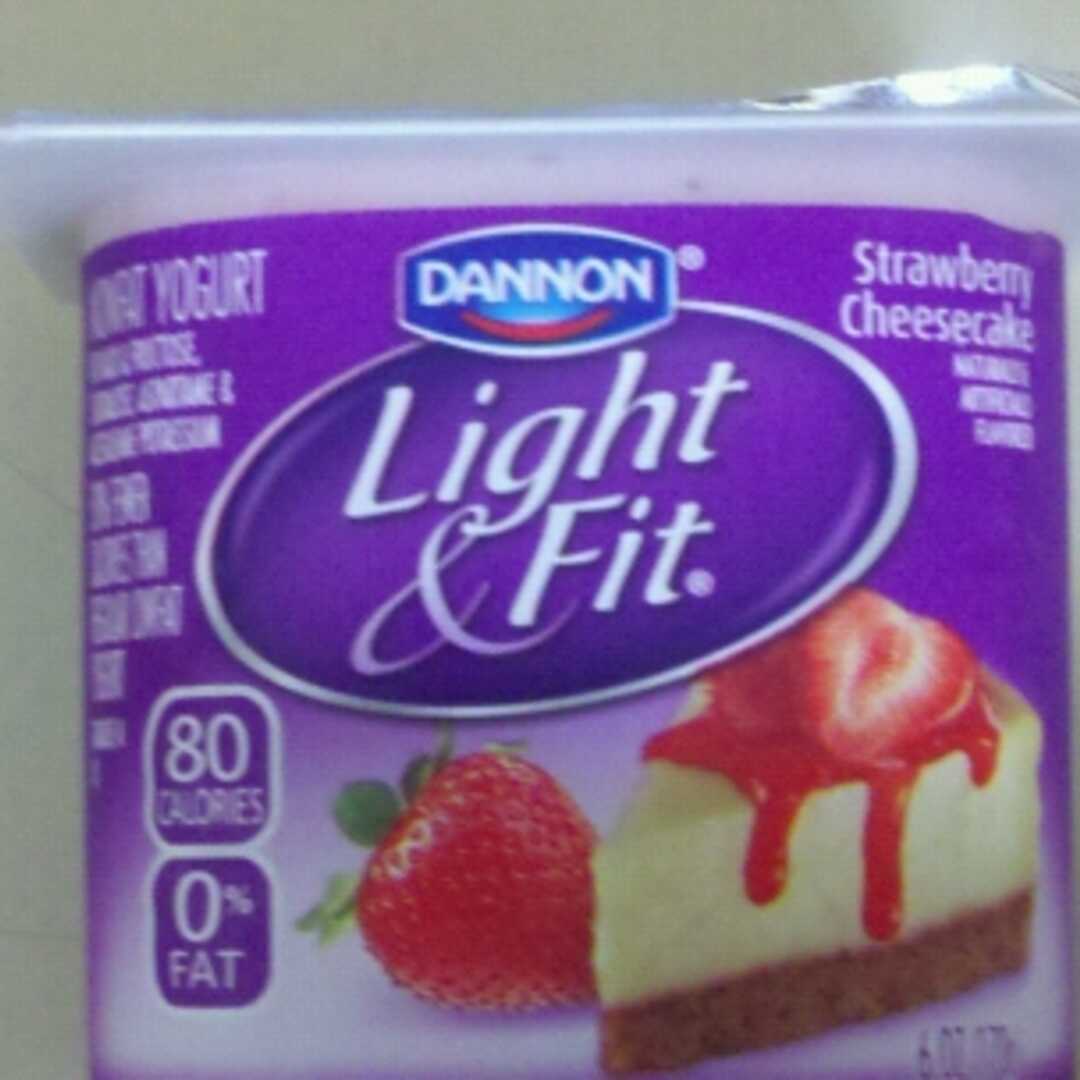 Dannon Light & Fit Yogurt - Strawberry Cheesecake (170g)