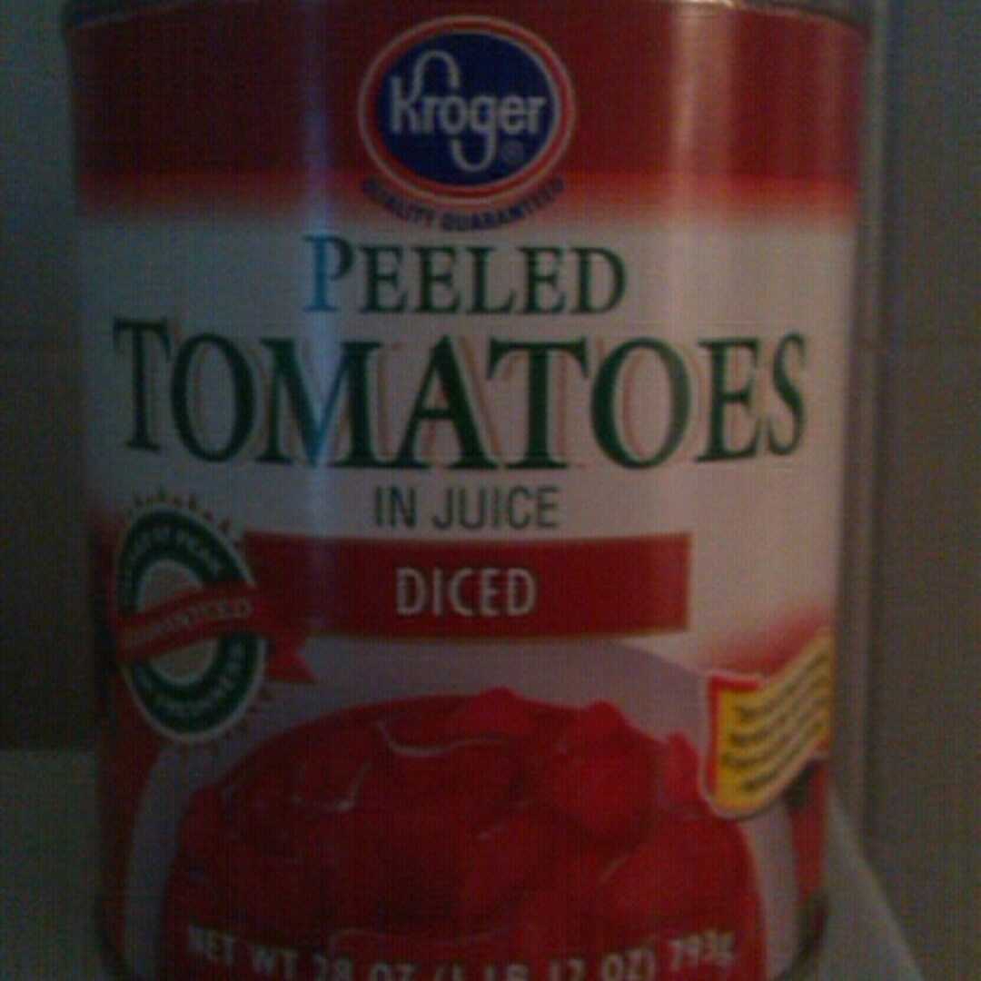 Kroger Diced Peeled Tomatoes in Juice