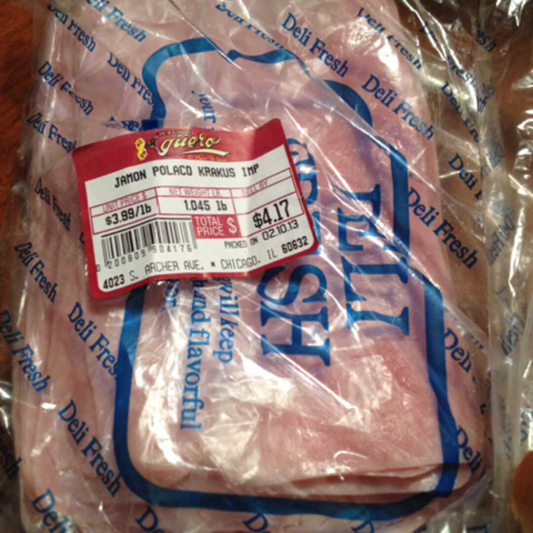 Sliced Ham  (Regular, Approx. 11% Fat)