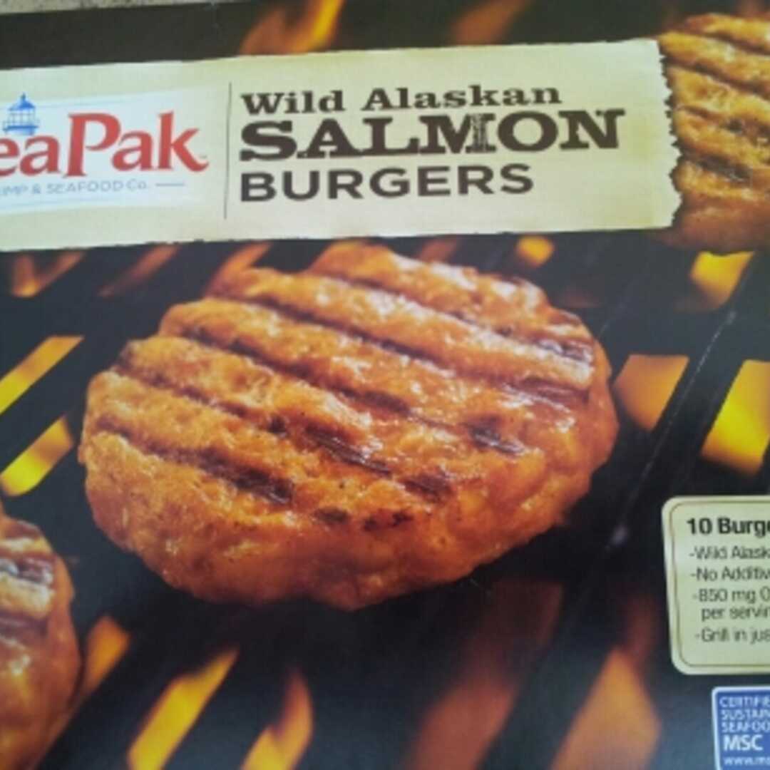 SeaPak Wild Alaskan Salmon Burger