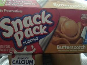 Hunt's Butterscotch Pudding Snack Pack