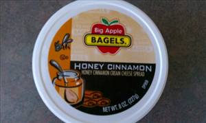 Big Apple Bagels Honey Cinnamon Cream Cheese