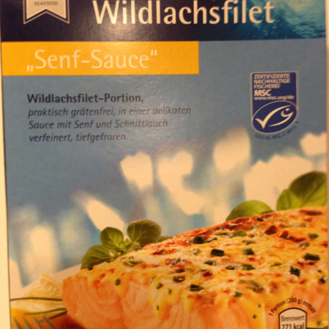 Almare Wildlachsfilet "Senf-Sauce"