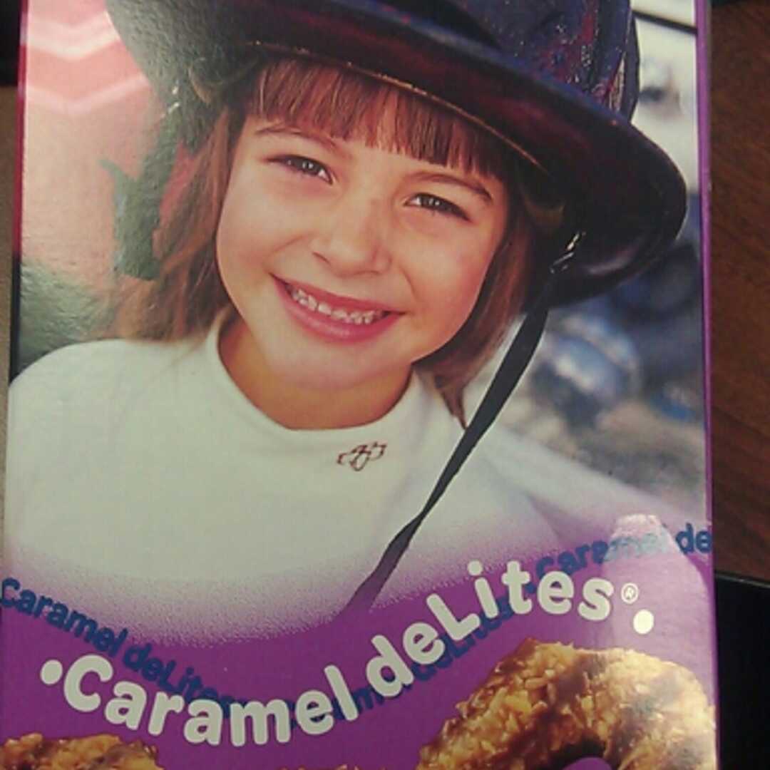 Little Brownie Bakers Caramel deLites Girl Scout Cookies
