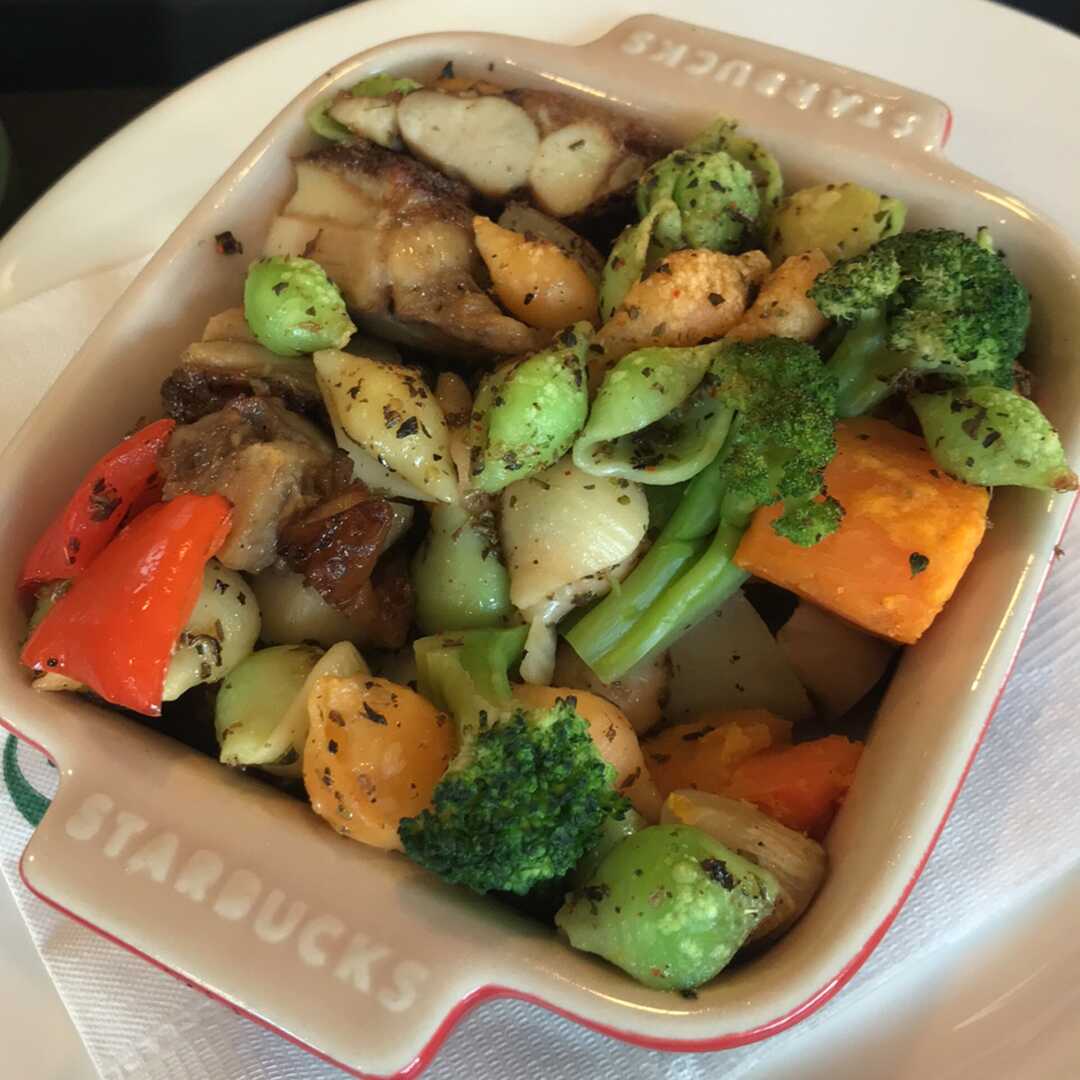 Chicken or Turkey and Vegetables in Soy-Based Sauce (Including Carrots, Broccoli, and/or Dark-Green Leafy, No Potatoes, Mixture)
