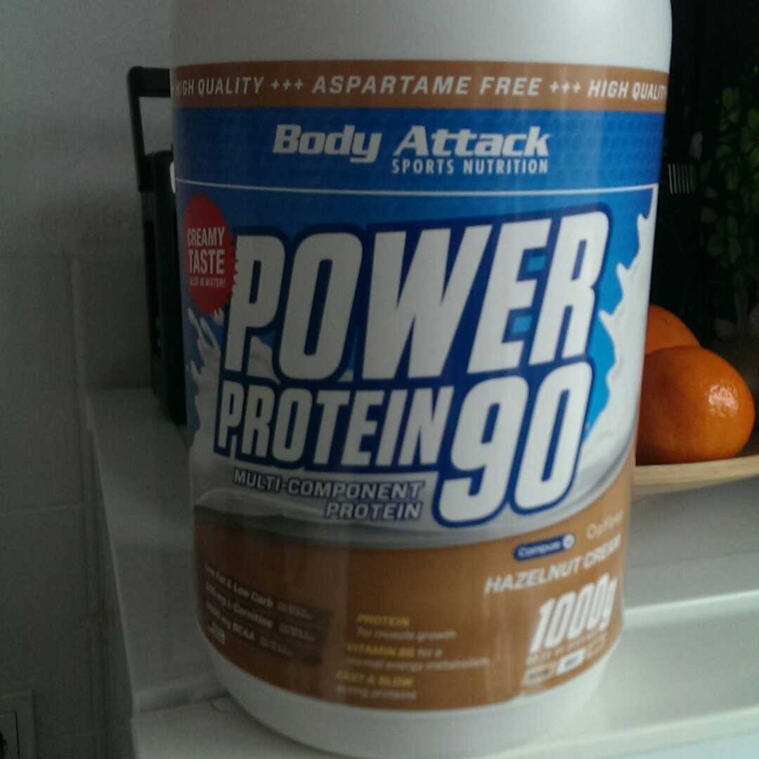 Body Attack Power Protein 90 Haselnuss