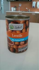 Woolworths Select Lentils