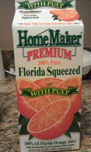 HomeMaker Premium Florida Squeezed Orange Juice