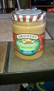 Smucker's Reduced Fat Creamy Natural Peanut Butter