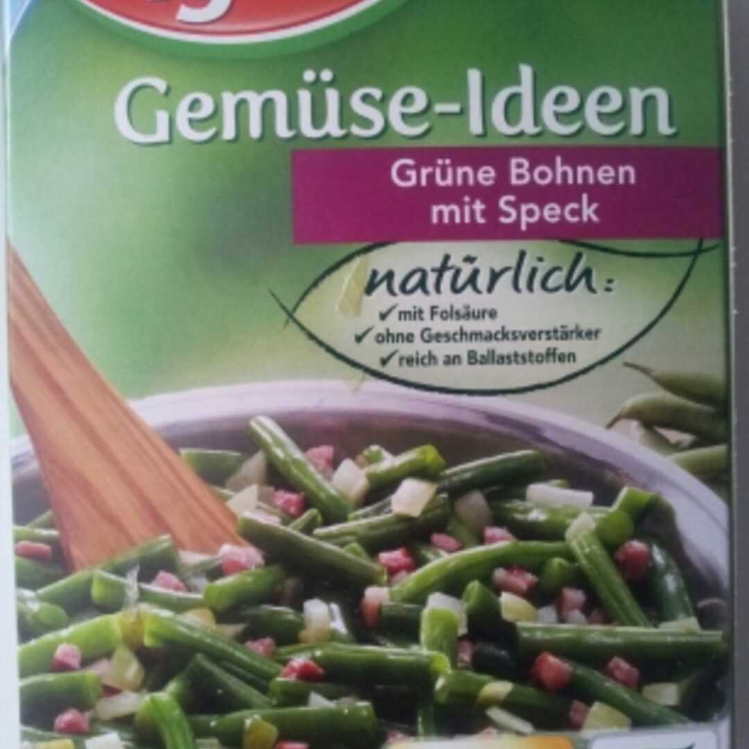 Iglo Gemüse-Ideen Grüne Bohnen mit Speck