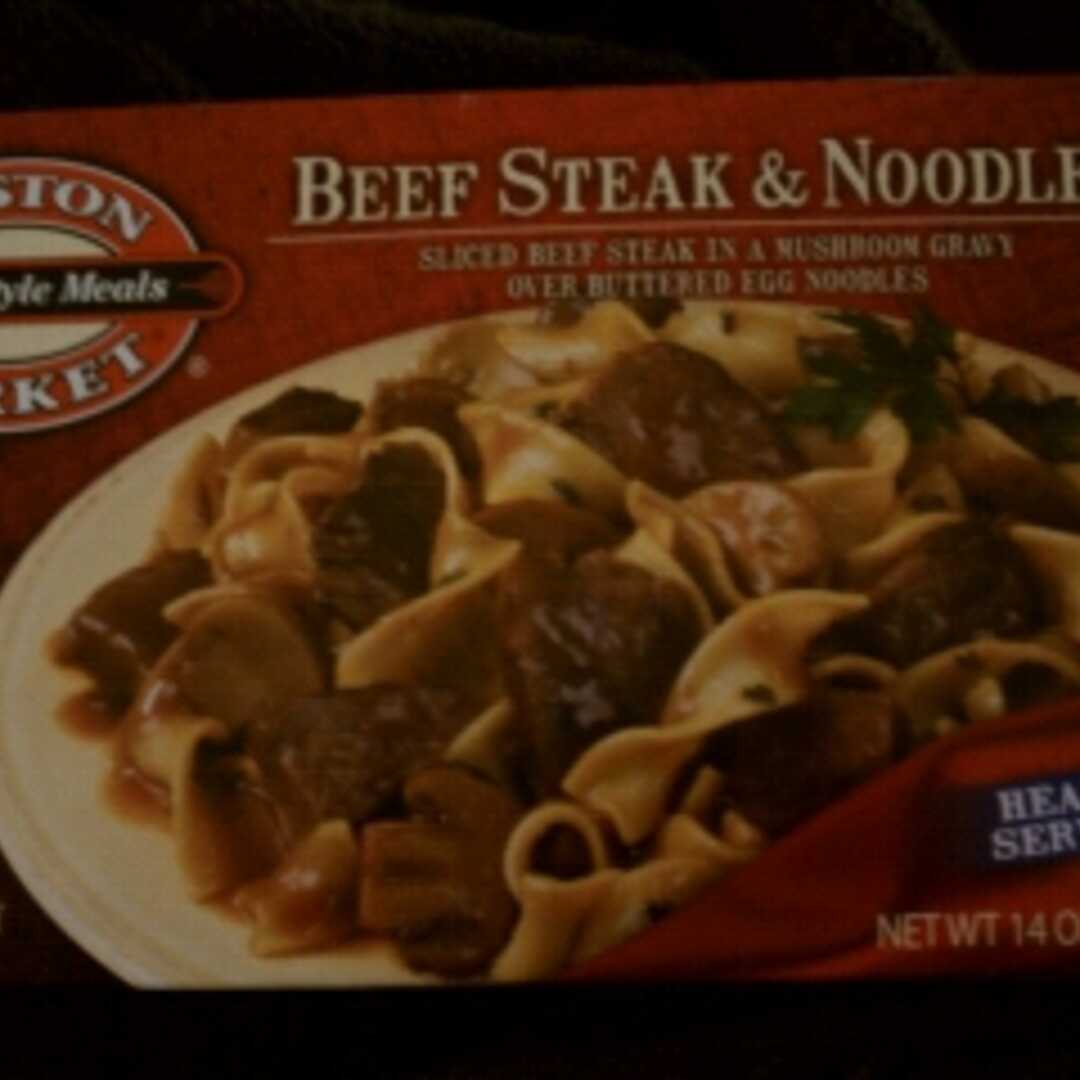 Boston Market Beef Steak & Noodles