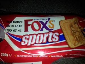 Fox's Sports Biscuits