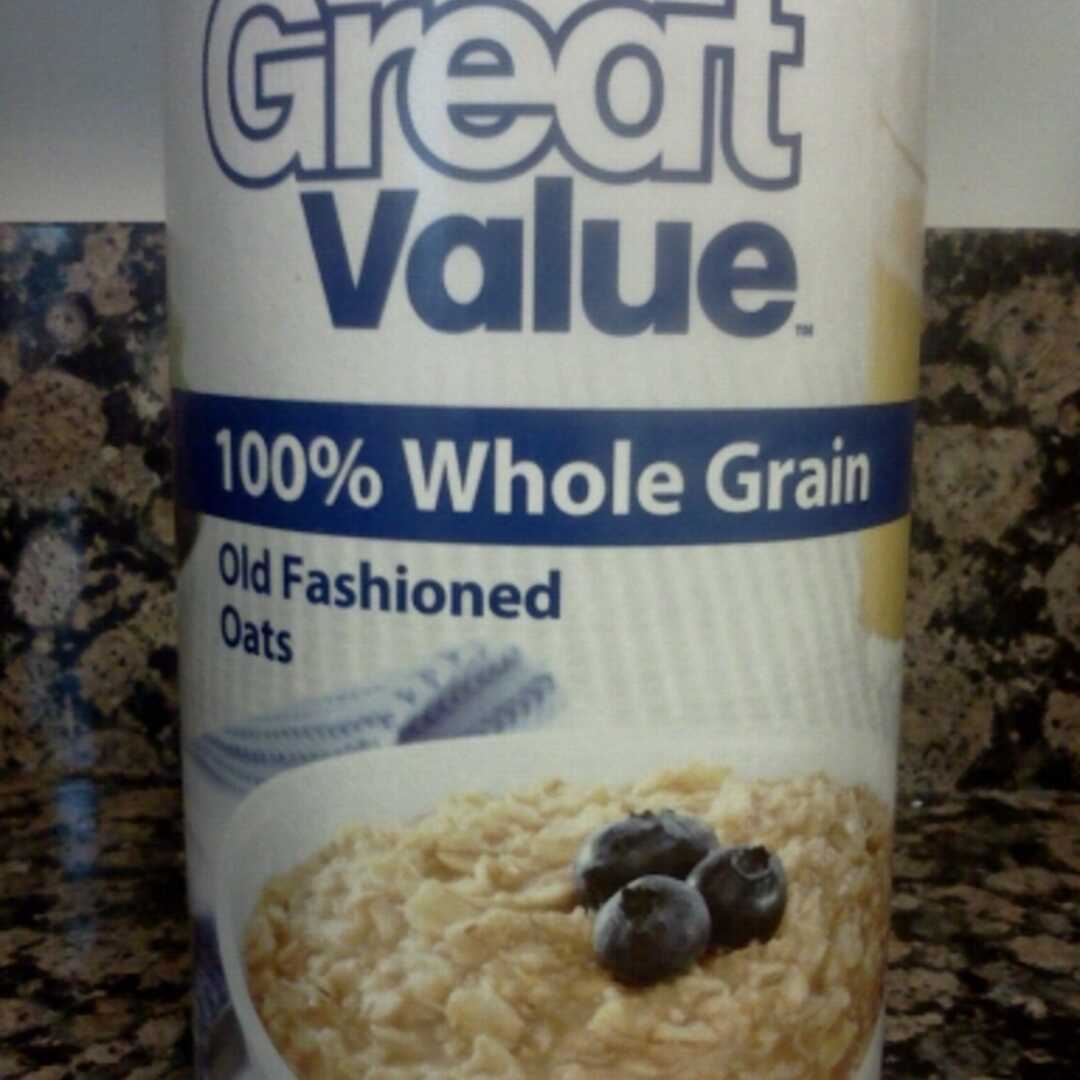 Great Value 100% Whole Grain Old Fashioned Oats