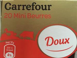 Carrefour Beurre Moulé Doux