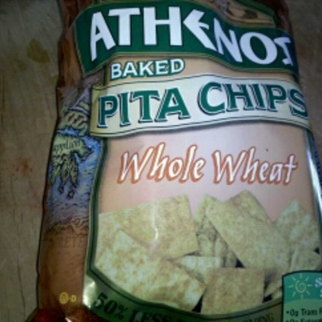 Athenos Baked Pita Chips - Whole Wheat