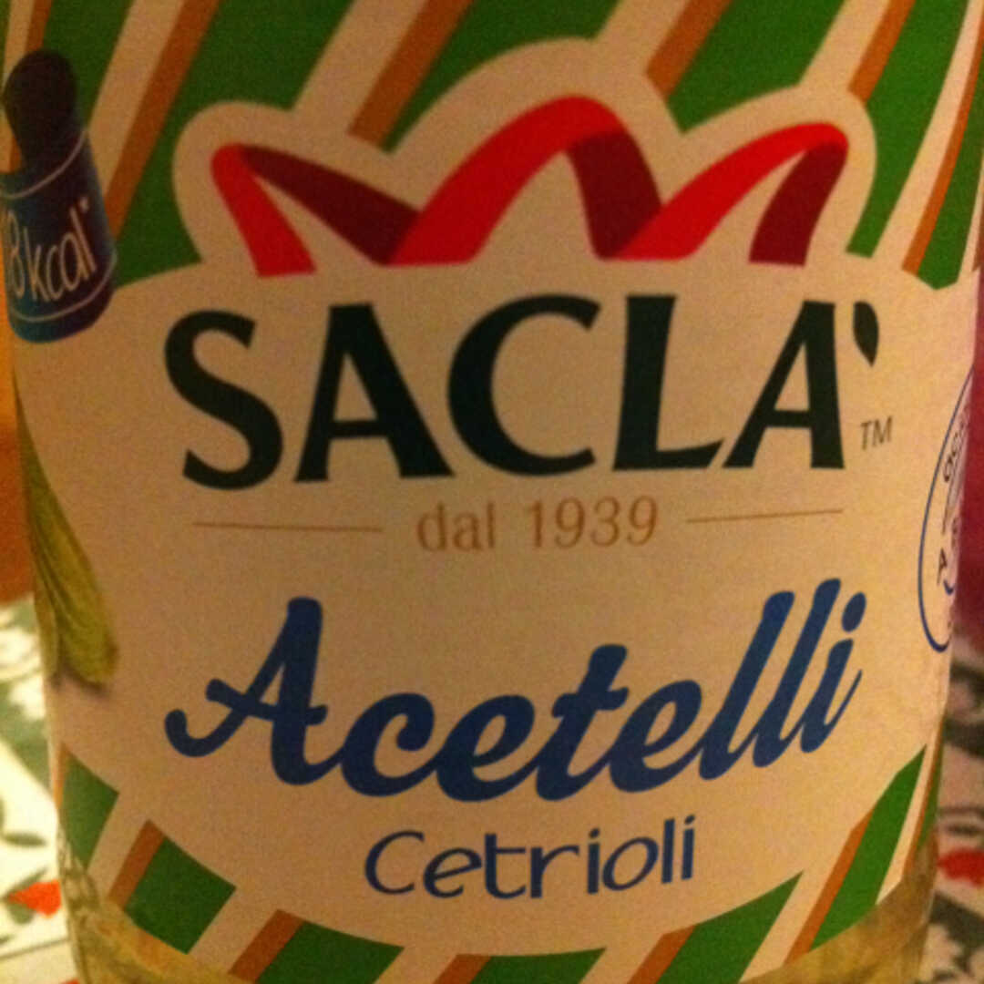Saclà Cetriolini all'aceto di Vino
